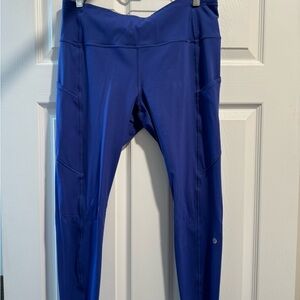 Lululemon leggings. Size 12. Blue